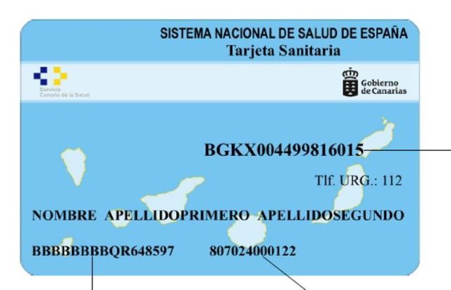 tarjeta sanitaria individual scs